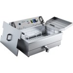 Commercial Fryer Electric 22 litres 3kW Countertop | Adexa EF201V