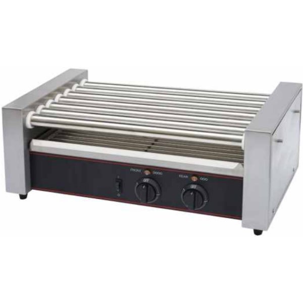Commercial Hot dog roller grill 18 hot dogs | Adexa RG07S