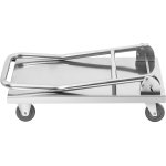 Platform trolley Stainless steel 800kg Folding handle 1100x600x1060mm | Adexa ST047C