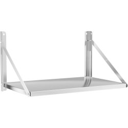 Board Style Foldable Wall Shelf Stainless Steel 1200mm | Adexa 330904