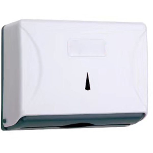 Paper Hand Towel Dispenser White Plastic| Adexa 512A