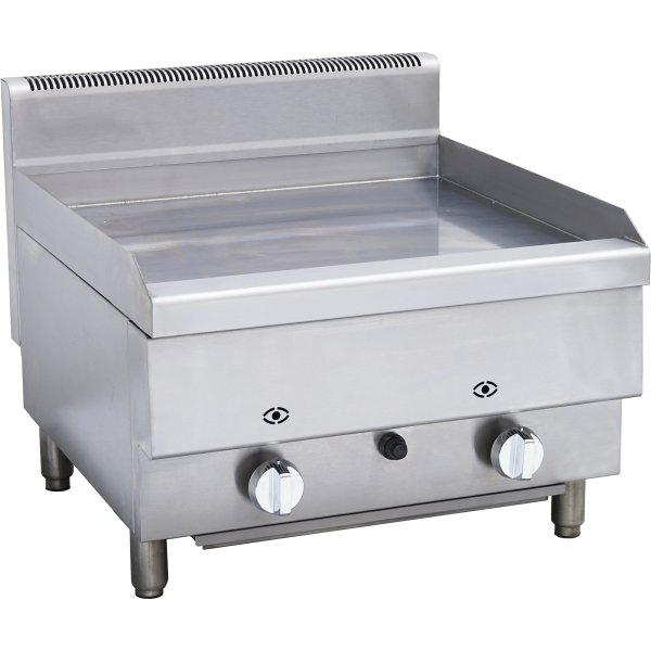 Gas griddle Ribbed 2 zone 12kW Table top | Adexa 6GTRG60