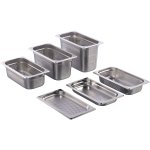Stainless steel Gastronorm Pan Perforated GN1/3 Depth 20mm | Adexa 81320P