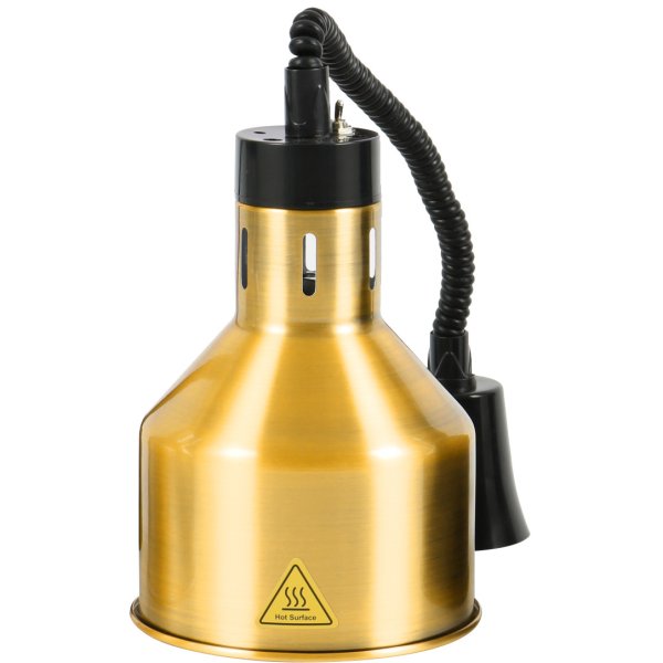 Rise & Fall Dome Heat Lamp Titanium Gold | Adexa A65121204