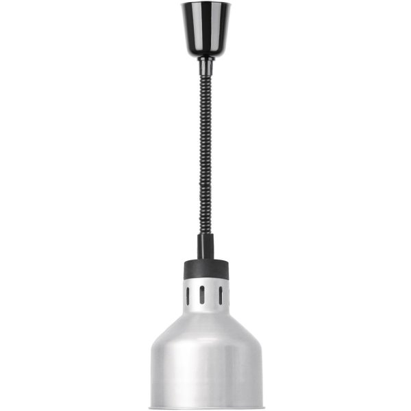 Rise & Fall Dome Heat Lamp Silver | Adexa A65121205