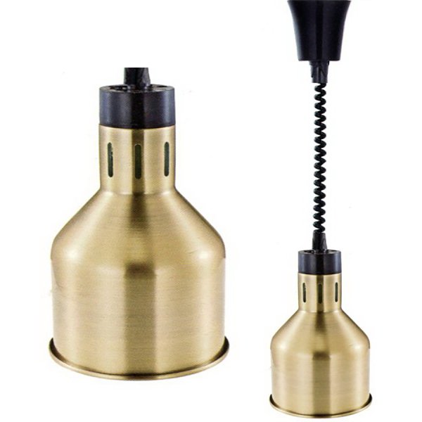 Rise & Fall Dome Heat Lamp Bronze Rose Gold | Adexa A65121206
