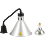 Rise & Fall Dome Heat Lamp Silver | Adexa A65121305