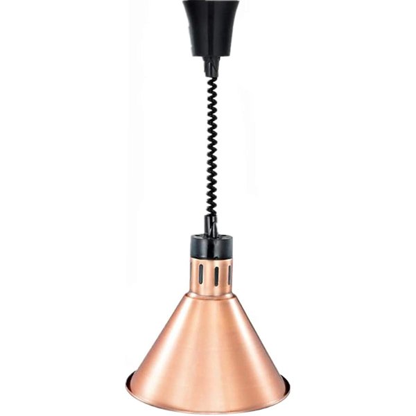 Rise & Fall Dome Heat Lamp Bronze Rose Gold | Adexa A65121307