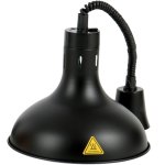 Rise & Fall Dome Heat Lamp Black | Adexa A65121402