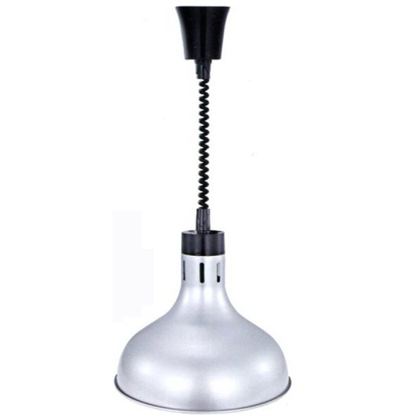 Rise & Fall Dome Heat Lamp Silver | Adexa A65121405