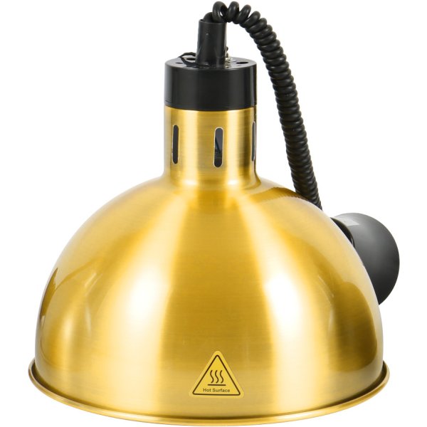 Rise & Fall Dome Heat Lamp Titanium Gold | Adexa A65121504