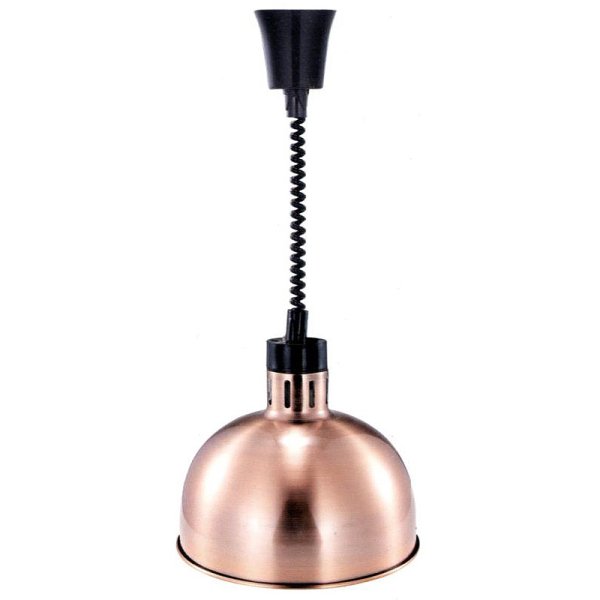 Rise & Fall Dome Heat Lamp Bronze Rose Gold | Adexa A65121507