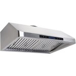 Commercial Extraction Canopy with Filter, Range Hood, Fan, Lights & Speed Control 900mm  | Adexa AP238PS1536