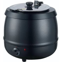 Commercial Soup kettle Black 10 litres | Adexa ASK10L