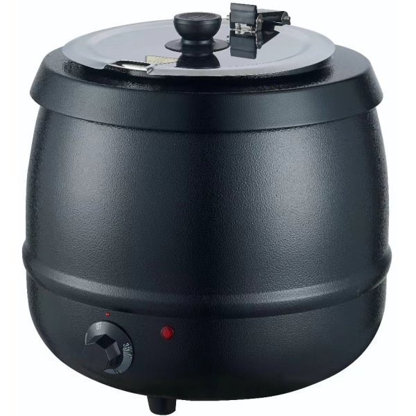 Commercial Soup kettle Black 10 litres | Adexa ASK10L