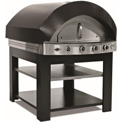 Gas Pizza and Pita Oven 750x600 with Stand | Adexa ASPLFD3-PLSD3S