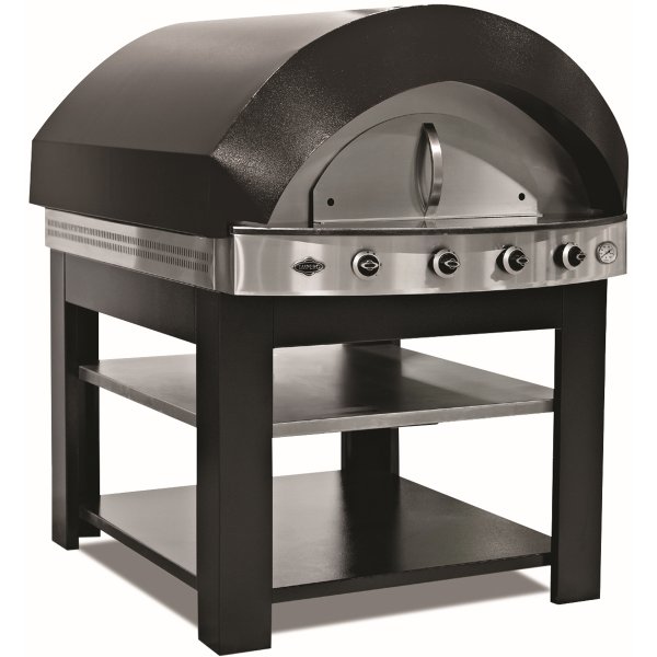 Gas Pizza and Pita Oven 600x600 Wood Stone with Stand | Adexa ASPLFD5-PLSD5WB