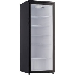 Commercial Display Refrigerator with Glass door 248 litres Black | Adexa AX268BVC