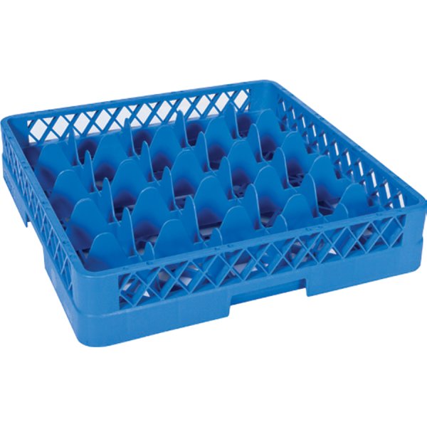 Cups/Glass rack 25 compartments 500x500x100mm | Adexa BB25