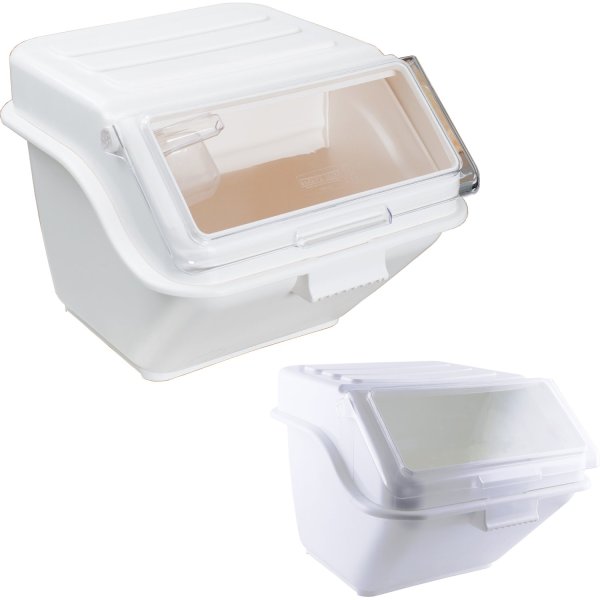 Ingredient Bin Combo 10 & 48 litres Transparent lid | Adexa BCOMB1