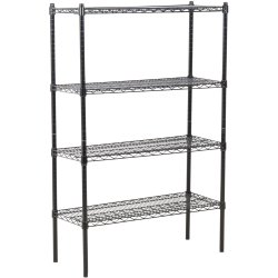 4 Tier Wire Shelving