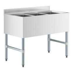Commercial Sink Stainless steel 3 Bowl | Adexa BS3T38