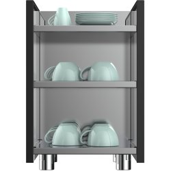 Commercial 3 Shelf Cup Warmer | Adexa BTBW01