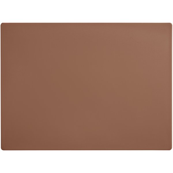 600x400x20mm High Density Commercial Cutting Board in Brown | Adexa 4757BR