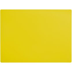 400mm x 300mm Commercial Cutting Board in Yellow 20mm | Adexa LK30402TYE