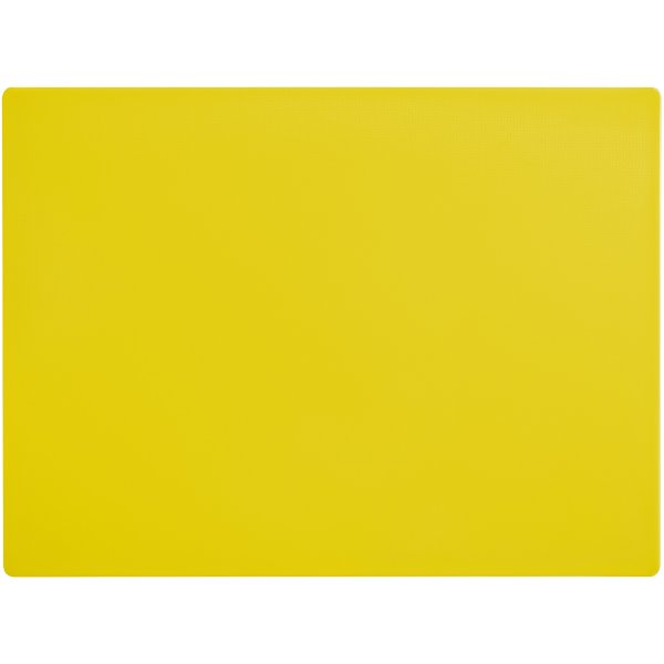 600x400x20mm High Density Commercial Cutting Board in Yellow | Adexa 4757Y