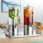 Commercial Juice Dispenser 8+8 litres | Adexa CFJDI2