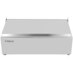Commercial Condiment Holder with lid including 3xGN1/6-150mm containers Stainless steel | Adexa CHD03ADFL