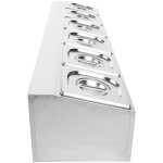 Commercial Condiment Holder including 6xGN1/6-100mm pans & Lids | Adexa CHD06A
