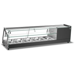 Commercial Refrigerator Sushi & Tapas Showcase 5xGN1/3 | Adexa CS64