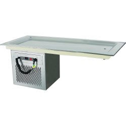 Refrigerated Cold Plate Drop-in 4xGN1/1 1434x620x650mm | Adexa CSGP4