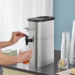 Commercial Stainless Steel Hot & Cold Beverage Dispenser 11.5 litres | Adexa CFTD3GS
