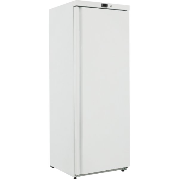 533lt Commercial Refrigerator Upright cabinet White Single door Static fan cooling | Adexa DR600