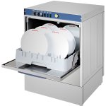 Dishwasher 540 plates/hour 500mm basket Rinse aid pump | Adexa DWASH50