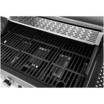Stainless Steel Gas BBQ Grill with 4 burners & side trays | Adexa E20A22A24