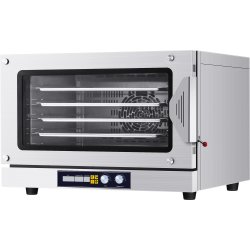 Commercial Electric Convection Oven 4 trays 580x400mm with Spray | Adexa KNGEC04120