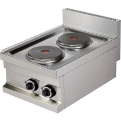Electric boiling top 2 plates 4.0kW | Adexa Hotmax 600 EC604