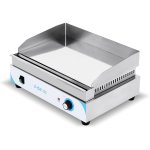 Commercial Griddle Smooth 550x430x260mm Chromed plate 2.4kW Electric | Adexa EGN550D