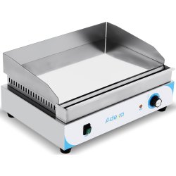 Commercial Griddle Smooth 550x430x260mm Chromed plate 2.4kW Electric | Adexa EGN550D