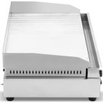 Commercial Griddle Smooth/Ribbed 720x460x240mm Chromed plate 4.4kW Electric | Adexa EGN750D2