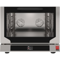 Professional Electric Combi Oven with Touch Screen and Indirect Steam Tilt Door 4 x GN1/1 | Tecnoeka EKF4113NT