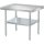 Equipment Stand/Low Table with 3 side upstand 900x760x600mm | Adexa ES4187690