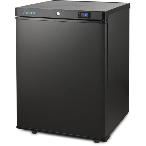 200lt Commercial Freezer Undercounter Black Single door | Adexa DWF200B