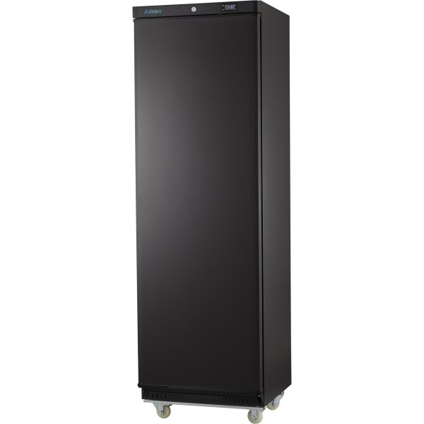 400lt Commercial Freezer Upright cabinet Single door Black | Adexa DWF400BC