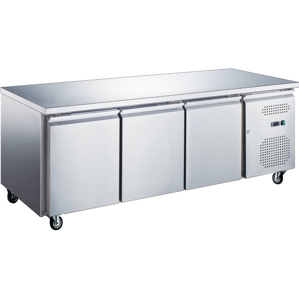Commercial Freezer counter Ventilated 3 doors Depth 700mm | Adexa FG31V