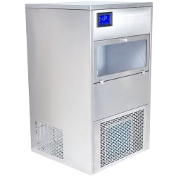 Industrial Flake Ice Machine 100kg/24h 60kg bin | Adexa FIM100